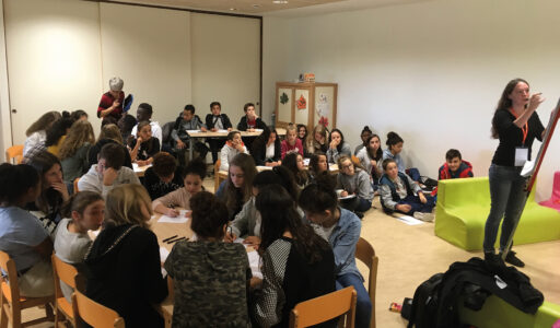 Ateliers scolaires au Centre international du dessin de presse