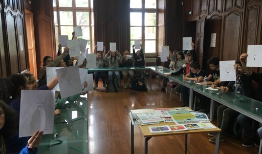 Médiathèque d'Este et Bd Pyrénées ateliers scolaires photo