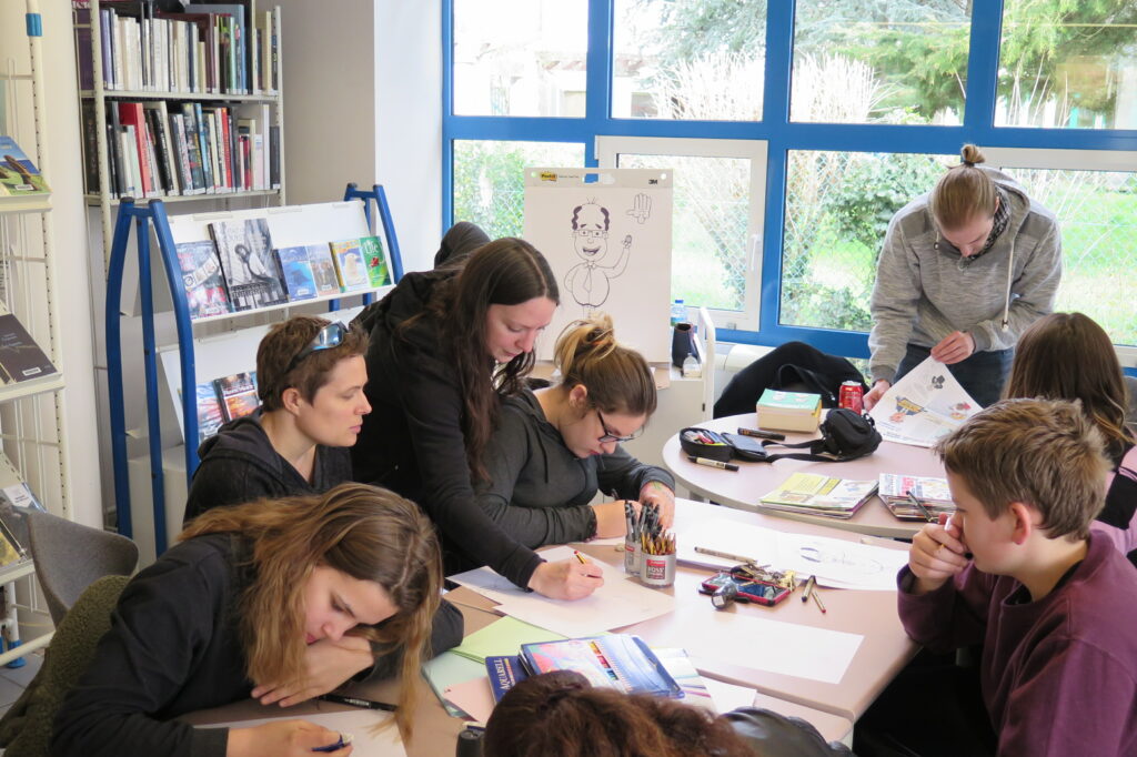 Médiathèque de Batz-sur-mer atelier extrascolaire photo